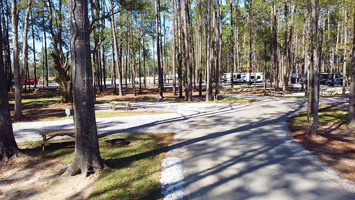 Mardi Gras campground, Fireside RV Resort in Louisiana