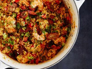 Jambalaya cook-off at Fireside RV Resort in Robert, Louisiana